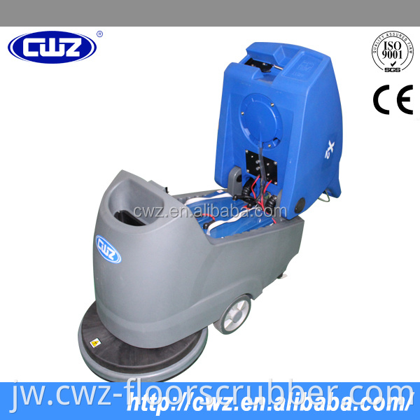 lumaku competitive konco lantai sweeper scrubber